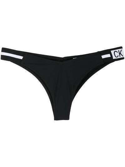 Calvin Klein плавки бикини с логотипом KW0KW00929BEH