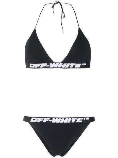 Off-White бикини с логотипом OWFA018R207650681000