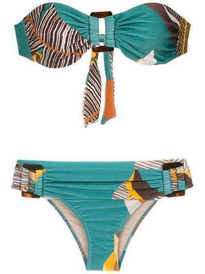 Adriana Degreas tortoiseshell details bikini set BITC0736