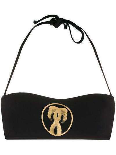 Moschino лиф бикини с логотипом V57245169