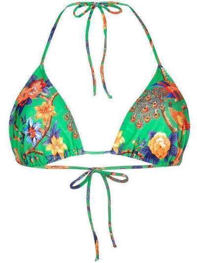 La Doublej Pavone Verde bikini top SWI0003LYC001PAV0003