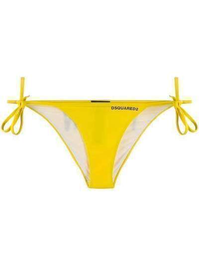 Dsquared2 Beachwear плавки бикини Icon с принтом D6B082410ISA01