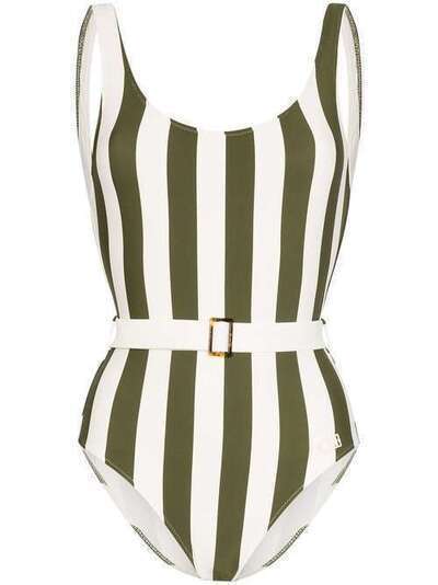 Solid & Striped полосатый купальник Anne Marie с поясом S0084243RE1