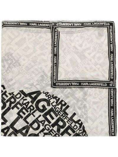 Karl Lagerfeld шарф с логотипом 201W3307100