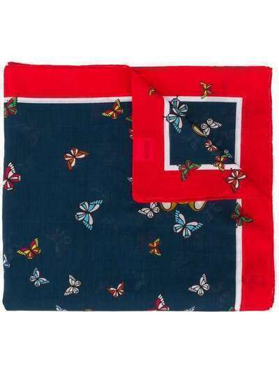 Moschino платок с принтом Butterflies and Teddy Bear 03154M2215