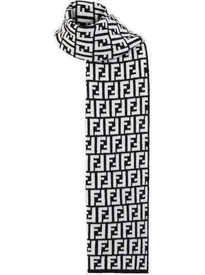 Fendi шарф с логотипом FF FXS346A40J