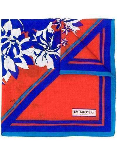 Emilio Pucci платок с цветочным принтом 0EGB210EV21