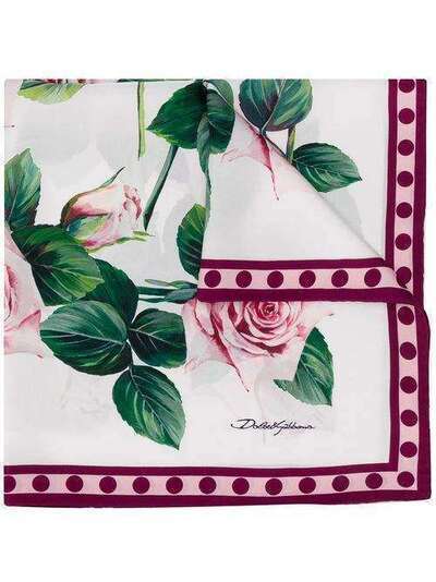 Dolce & Gabbana платок с цветочным принтом FN092RGDS16