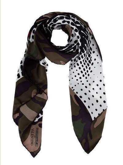 Fornasetti шарф с изображением губ IT2EI09AFNY