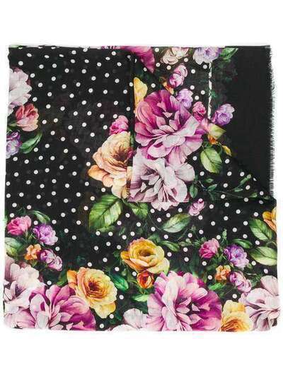Dolce & Gabbana шарф с цветочным принтом FS184AGDR61
