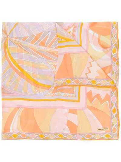 Emilio Pucci платок с геометричным принтом 0HGB180HS18
