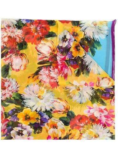 Dolce & Gabbana шарф с цветочным принтом FS182AGDK38