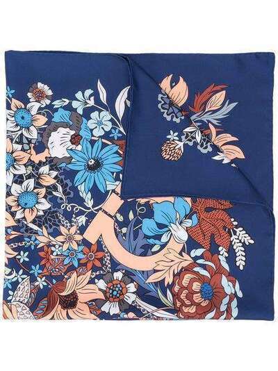 Salvatore Ferragamo шейный платок с цветочным принтом 733241