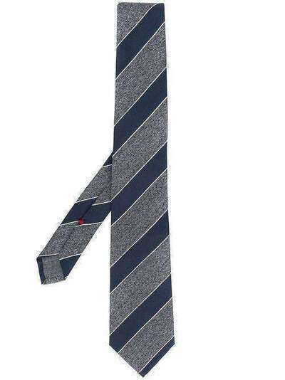 Brunello Cucinelli галстук в диагональную полоску MQ8310018CW056
