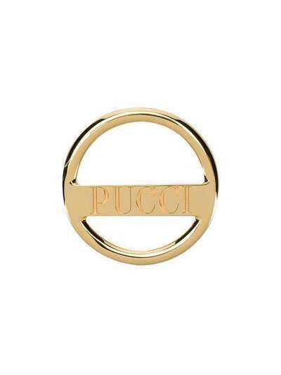 Emilio Pucci кольцо для шарфа с выгравированным логотипом 9RSX109R900