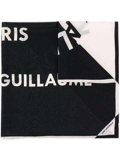 Karl Lagerfeld шарф с логотипом 201W3313998