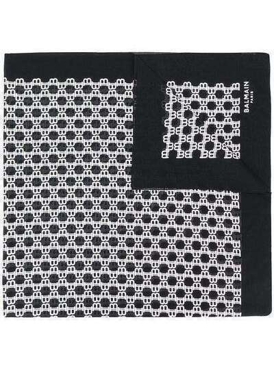 Balmain платок с монограммой TH1A004I544