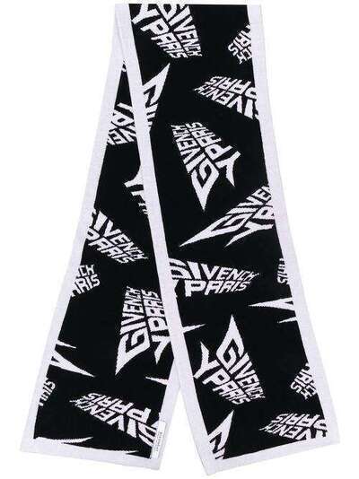 Givenchy шарф вязки интарсия с логотипом BP0002P04S