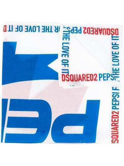 Dsquared2 платок с принтом Pepsi FUM000208CS0373