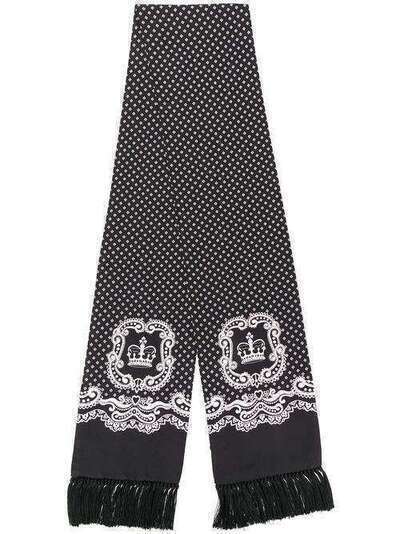 Dolce & Gabbana шарф с принтом GQ214EG0T18