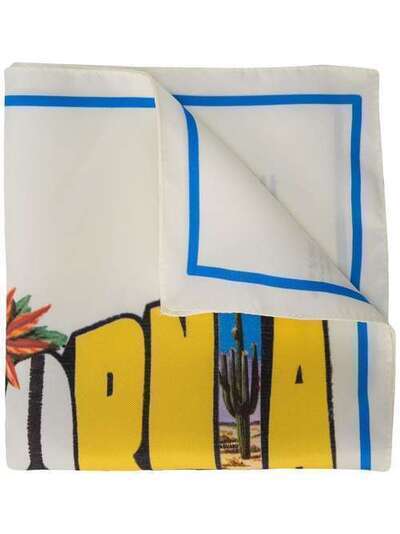 Amélie Pichard шарф с принтом открытки 'California' APPM009V018997WEB