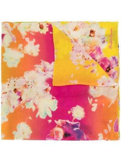 Ralph Lauren Collection шарф с цветочным принтом и эффектом омбре 434794864001