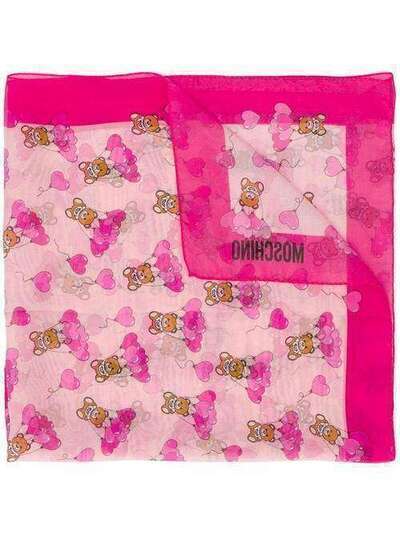 Moschino платок с принтом Teddy Bear 03582M2223