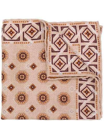 Brunello Cucinelli платок с геометричным принтом ML8740091CL764