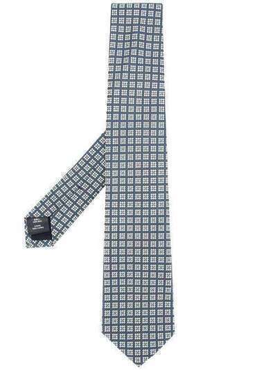 Gieves & Hawkes классический галстук с вышивкой G3779EO37037