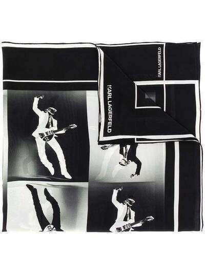 Karl Lagerfeld платок с принтом 200W3308999