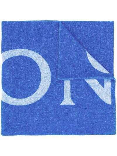 Moncler трикотажный шарф с логотипом 0005700A0052