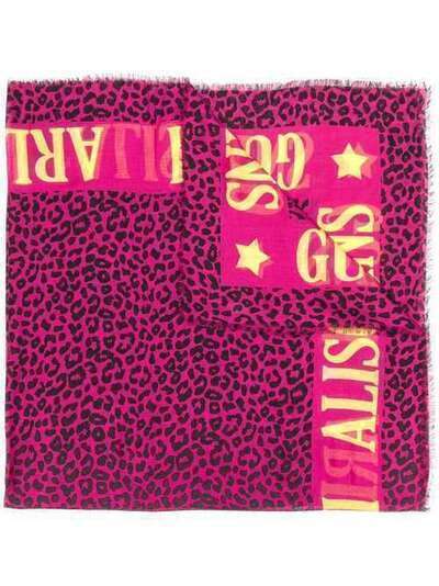 Gucci платок с леопардовым узором 5596763G856