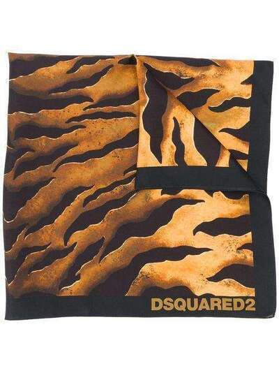 Dsquared2 шарф с тигровым принтом FUM000201SS0367