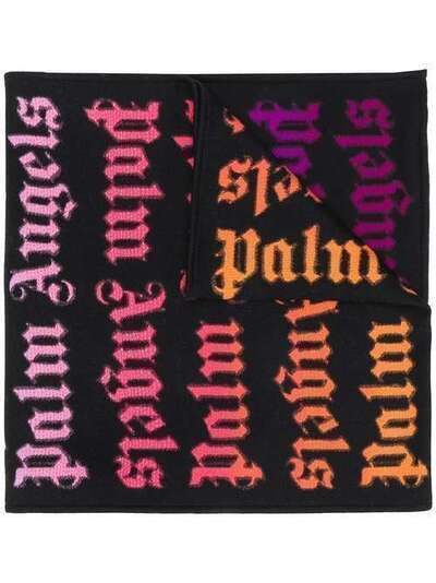 Palm Angels шарф с монограммой PMMA013E20KNI0011020
