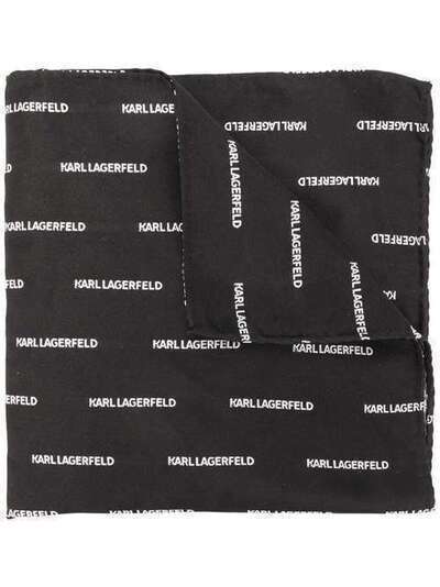 Karl Lagerfeld платок-паше с вышивкой KL200044990