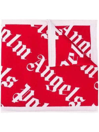 Palm Angels шарф с монограммой PMMA012E20KNI0012501