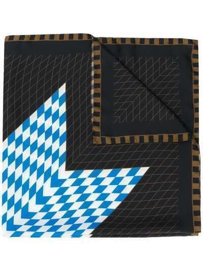 Haider Ackermann платок с геометричным принтом 1944500401027