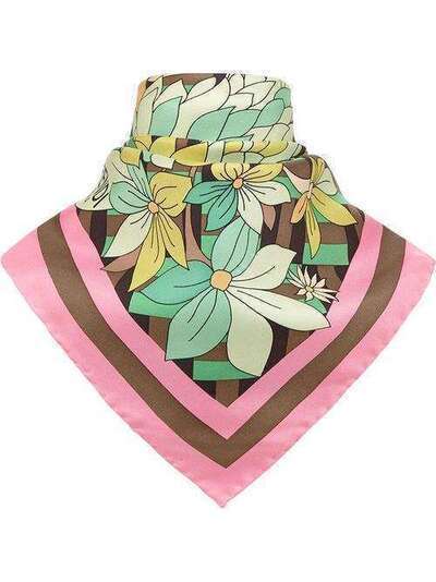 Fendi платок с цветочным принтом FXT091A3S3