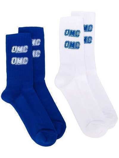 Omc носки с вышитым логотипом BIPACKSOHU