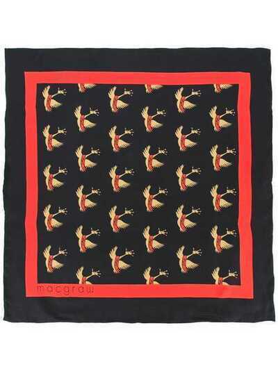 Macgraw шейный платок с лебедями LL013C