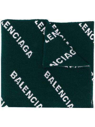 Balenciaga шарф с логотипом 558905T1473
