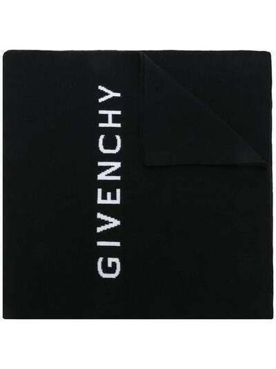 Givenchy объемный шарф с логотипом GW7018U1459
