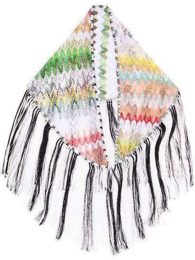 Missoni шарф ажурной вязки с бахромой MDS00123BR0028
