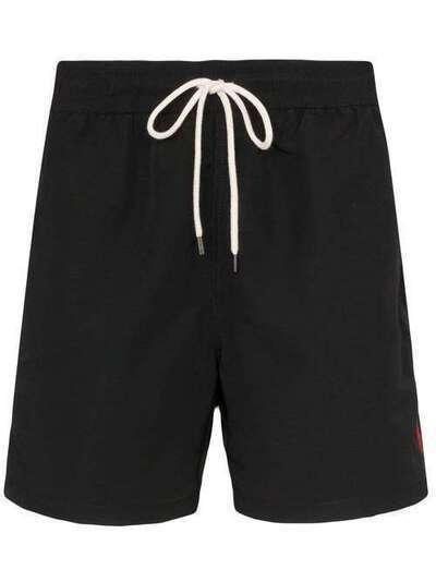Polo Ralph Lauren плавки-шорты с вышитым логотипом 710659017