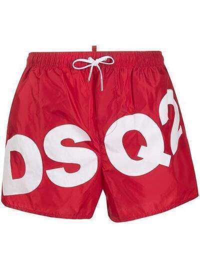 Dsquared2 плавки-шорты с логотипом D7B642890ISA01