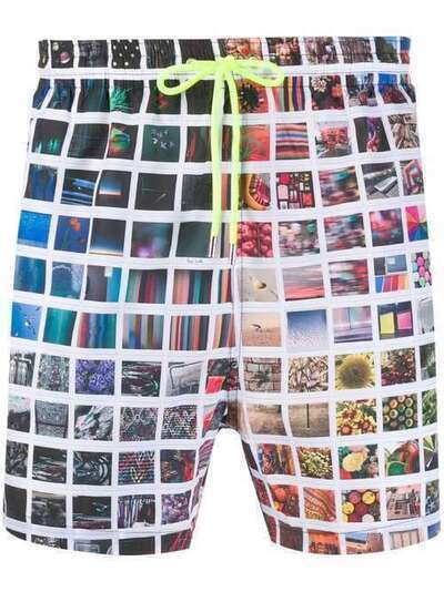 Paul Smith плавки-шорты с фотопринтом M1A239PA40703