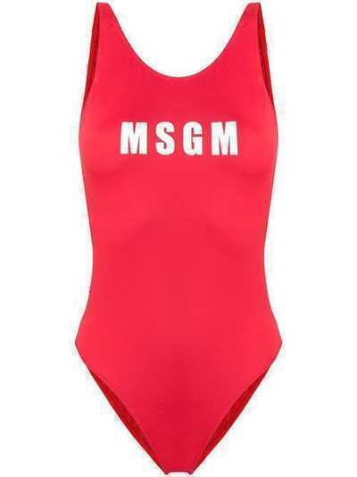 MSGM слитный купальник с логотипом 2642MDF111195259