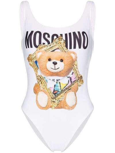 Moschino купальник Teddy Bear с принтом A42060475