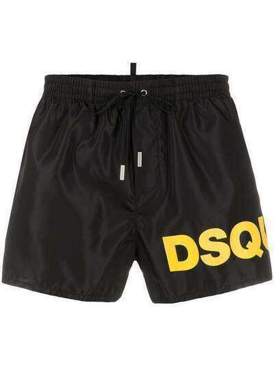 Dsquared2 плавки-шорты с логотипом D7B8H3000ISA01
