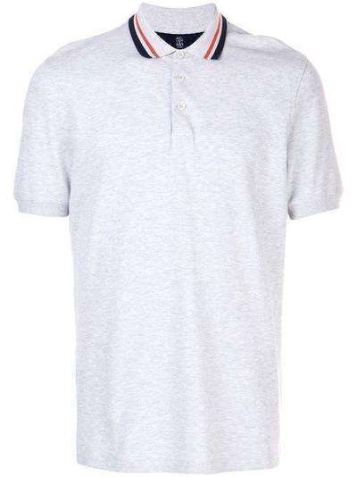 Brunello Cucinelli рубашка-поло с короткими рукавами M0T638327CB547